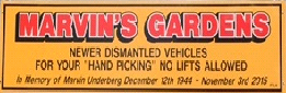 Marvin Gardens sign